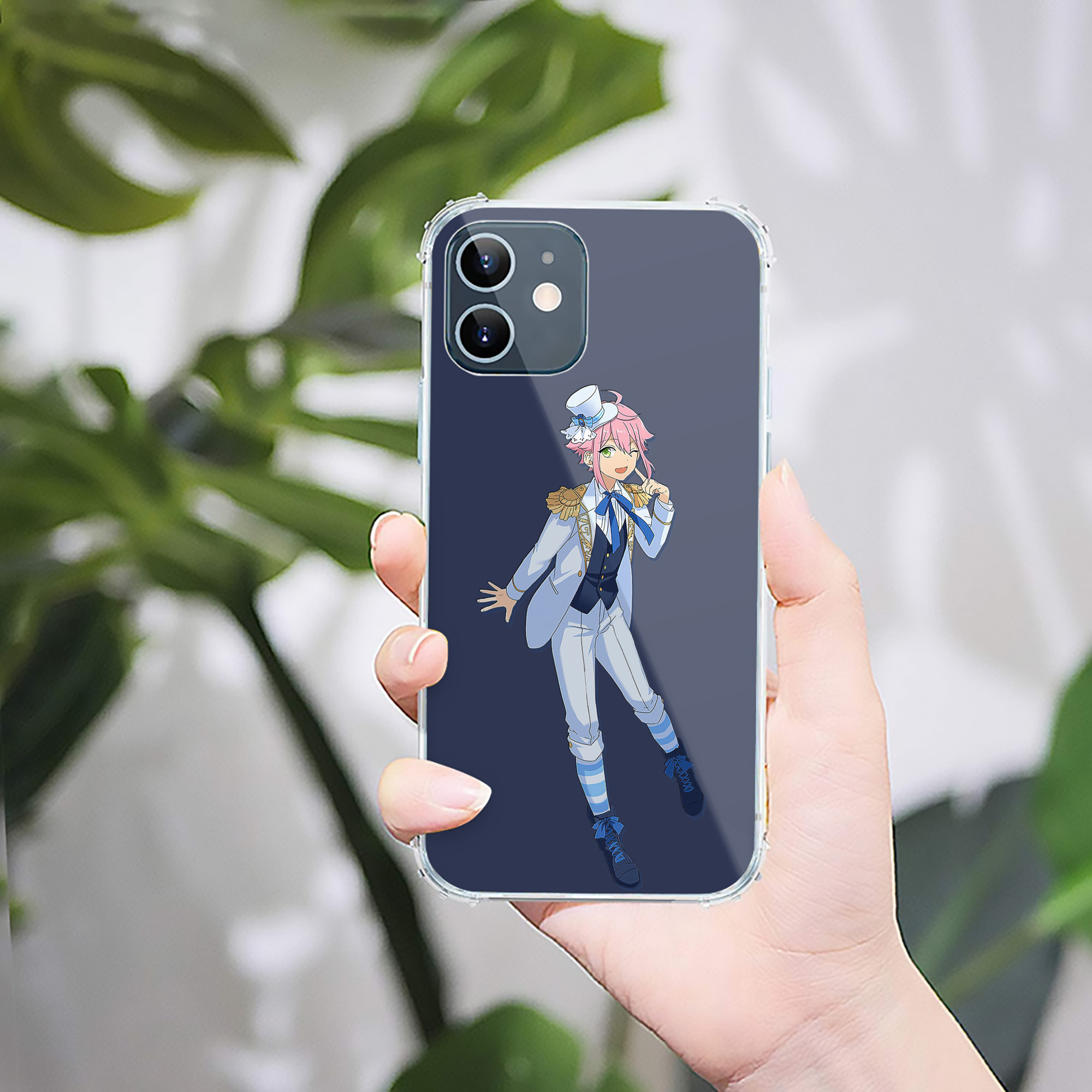 （画像用） あんさんぶるスターズ! Ensemble Stars 【iPhone 12シリーズ対応】透明スマホケース（クリアソフトケース）